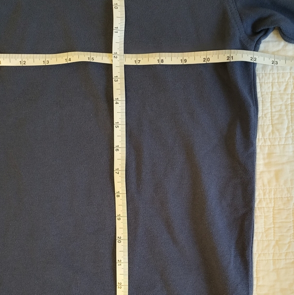 Greg Norman Men's Medium Golf Shirt Blue w/ DORAL Golf Course Logo - Picture 4 of 5